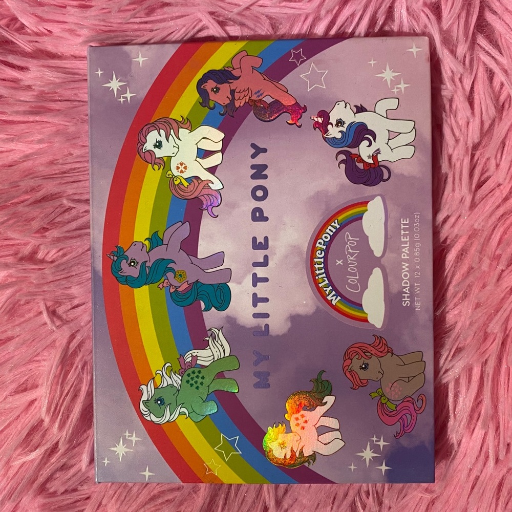Colourpop my little pony palette
